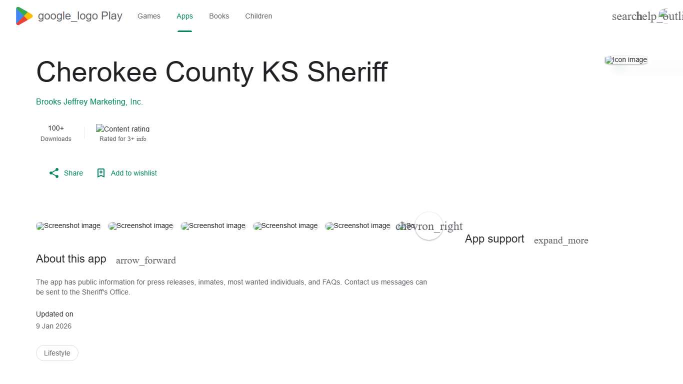 Cherokee County KS Sheriff – Apps on Google Play